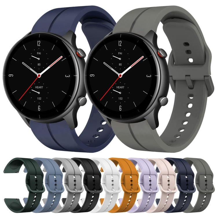 22mm  Loop Silicone Watch Band, For Amazfit GTR 2e, For Amazfit GTR 2, For Amazfit 3, For Amazfit GTR 47mm
