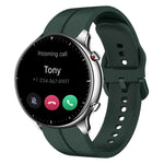 22mm  Loop Silicone Watch Band, For Amazfit GTR 2e, For Amazfit GTR 2, For Amazfit 3, For Amazfit GTR 47mm