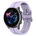 22mm  Loop Silicone Watch Band, For Amazfit GTR 2e, For Amazfit GTR 2, For Amazfit 3, For Amazfit GTR 47mm