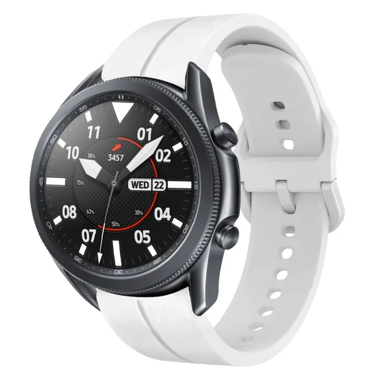 22mm Loop Silicone Watch Band, For Samsung Galaxy Watch3 45mm, For Samsung Galaxy Watch 46mm, For Samsung Gear S3 Classic, For Samsung Gear S3 Frontier