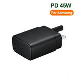 M135 45W USB-C / Type-C Port Fast Charger, UK Plug, UK Plug