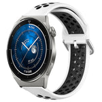 22mm Perforated Breathable Sports Silicone Watch Band, For Huawei Watch GT3 SE, For Huawei Watch GT3 Pro 46mm, For Huawei Watch Buds