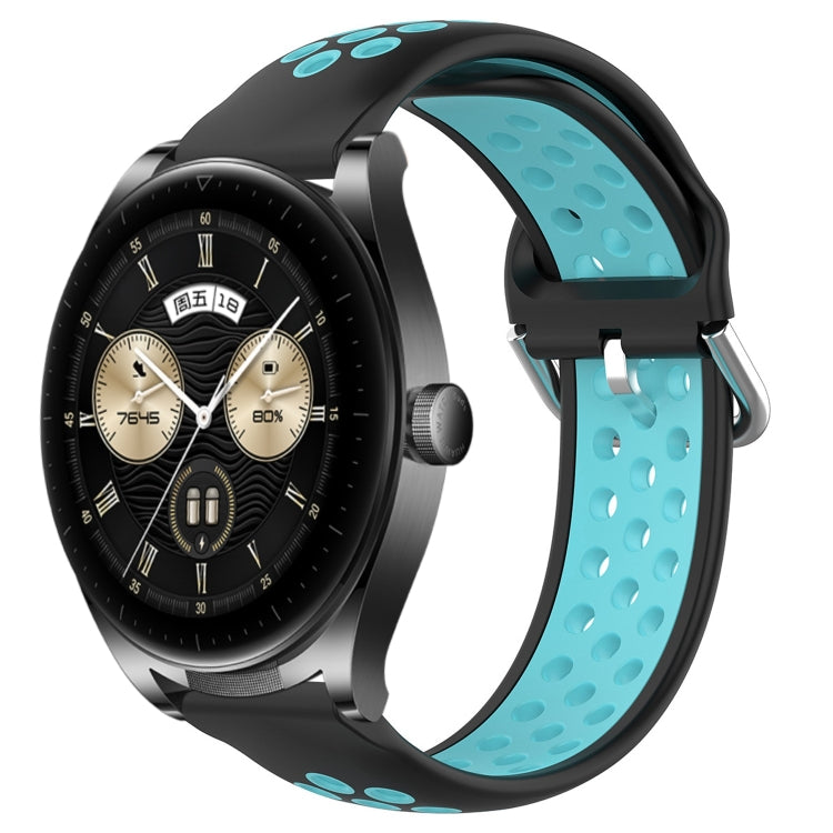 22mm Perforated Breathable Sports Silicone Watch Band, For Huawei Watch GT3 SE, For Huawei Watch GT3 Pro 46mm, For Huawei Watch Buds