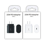 TA800 PD / PPS 25W Type-C Port Charger for Samsung, US Plug, US Plug