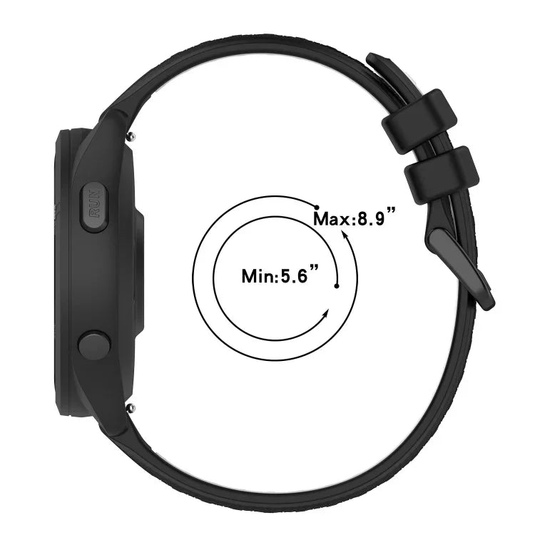 20mm Sports Two-Color Silicone Watch Band, For Samsung Galaxy Watch 6 40mm, For Samsung Galaxy Watch 6 Classic 43mm