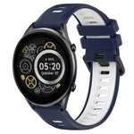 22mm Sports Two-Color Silicone Watch Band, For Xiaomi Haylou RT2 LS10, For  Xiaomi Haylou RS4 LS12