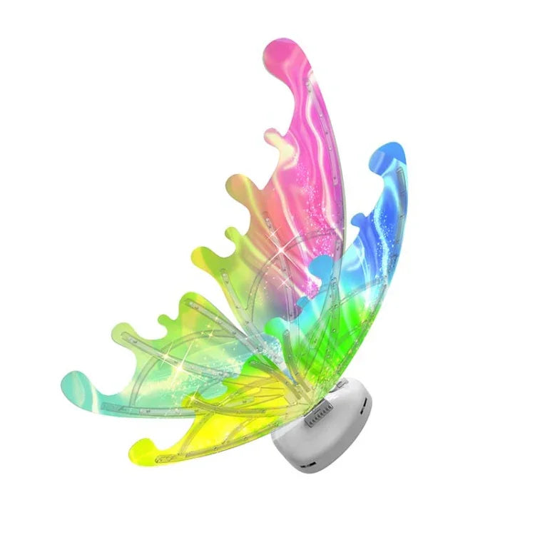 Rockwoo R01 DIY Electric Butterfly Elf Wings Toy, With Light, No Light