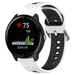 20mm Breathable Two-Color Silicone Watch Band, For Garmin Vivoactive3 Music, For Garmin Venu 2 Plus, For Garmin Approach S40