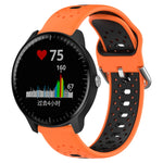 20mm Breathable Two-Color Silicone Watch Band, For Garmin Vivoactive3 Music, For Garmin Venu 2 Plus, For Garmin Approach S40