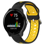 20mm Breathable Two-Color Silicone Watch Band, For Garmin Vivoactive3 Music, For Garmin Venu 2 Plus, For Garmin Approach S40