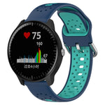 20mm Breathable Two-Color Silicone Watch Band, For Garmin Vivoactive3 Music, For Garmin Venu 2 Plus, For Garmin Approach S40