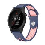 22mm Sports Breathable Silicone Watch Band, For Garmin Forerunner 945, For Garmin Forerunner 935, For Garmin Forerunner 965, For Garmin Instinct 2