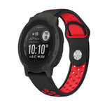 22mm Sports Breathable Silicone Watch Band, For Garmin Forerunner 945, For Garmin Forerunner 935, For Garmin Forerunner 965, For Garmin Instinct 2