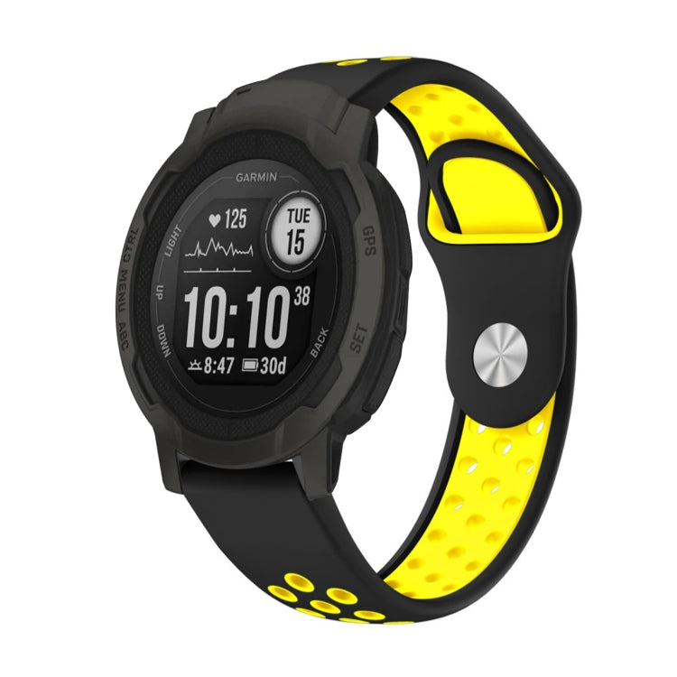 22mm Sports Breathable Silicone Watch Band, For Garmin Forerunner 945, For Garmin Forerunner 935, For Garmin Forerunner 965, For Garmin Instinct 2