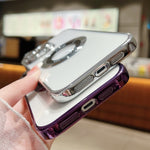 Electroplating Magsafe TPU Phone Case, For iPhone 17e / 16e, For iPhone 17 Pro Max, For iPhone 17 Pro, For iPhone 17, For iPhone Air, For iPhone 16 Pro Max