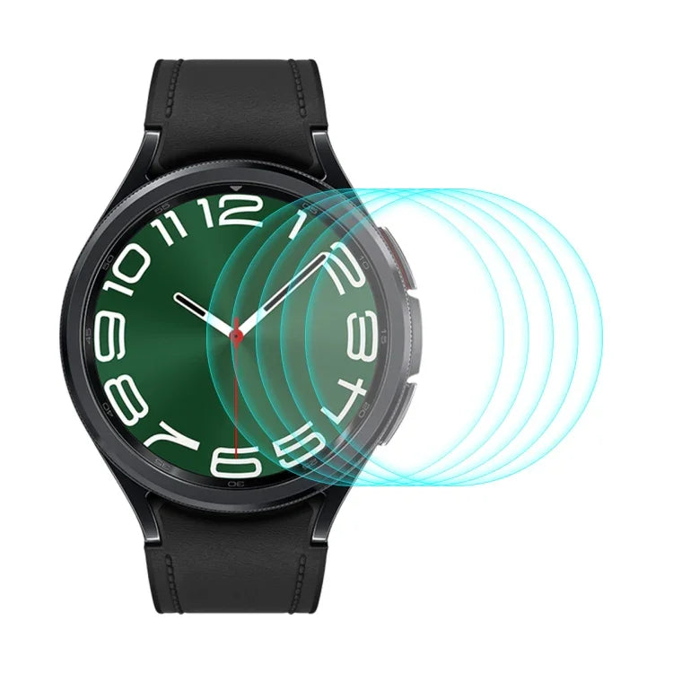 5pcs ENKAY 0.2mm 9H Tempered Glass Screen Protector Watch Film, For Samsung Galaxy Watch Ultra 47mm / Ultra 2025, For Samsung Galaxy Watch8 44mm, For Samsung Galaxy Watch8 40mm, For Samsung Galaxy Watch6 Classic / Ultra 47mm                            ...