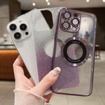 Gradient Glitter Electroplating MagSafe TPU Phone Case, For iPhone 12, For iPhone 12 Pro Max, For iPhone 12 Pro, For iPhone 11 Pro Max, For iPhone 11, For iPhone 11 Pro