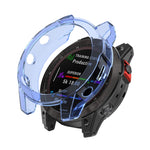 Half-Package TPU Watch Protective Case, For Garmin Fenix 7S Pro, For Garmin Fenix 7X Pro, For Garmin Fenix 7 Pro, For Garmin Epix Pro 47mm, For Garmin Epix Pro 51mm, For Garmin Epix Pro 42mm