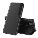 Side Display Flip Leather Phone Case, For iPhone 17e / 16e, For iPhone 17 Pro Max, For iPhone 17 Pro, For iPhone 17, For iPhone Air, For iPhone 16 Pro Max, For iPhone 16 Pro, For iPhone 16 Plus