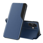 Side Display Flip Leather Phone Case, For iPhone 17e / 16e, For iPhone 17 Pro Max, For iPhone 17 Pro, For iPhone 17, For iPhone Air, For iPhone 16 Pro Max, For iPhone 16 Pro, For iPhone 16 Plus