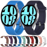 20mm Diamond Textured Silicone Watch Band, For Samsung  Galaxy Watch 4 Classic 42mm, For Samsung Galaxy Watch Active 2 44mm, For Samsung Galaxy Watch Active 2 40mm, For Samsung Galaxy Watch 42mm