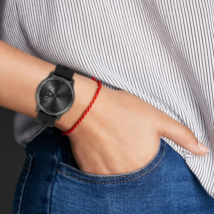 20mm Diamond Textured Silicone Watch Band, For Samsung  Galaxy Watch 4 Classic 42mm, For Samsung Galaxy Watch Active 2 44mm, For Samsung Galaxy Watch Active 2 40mm, For Samsung Galaxy Watch 42mm