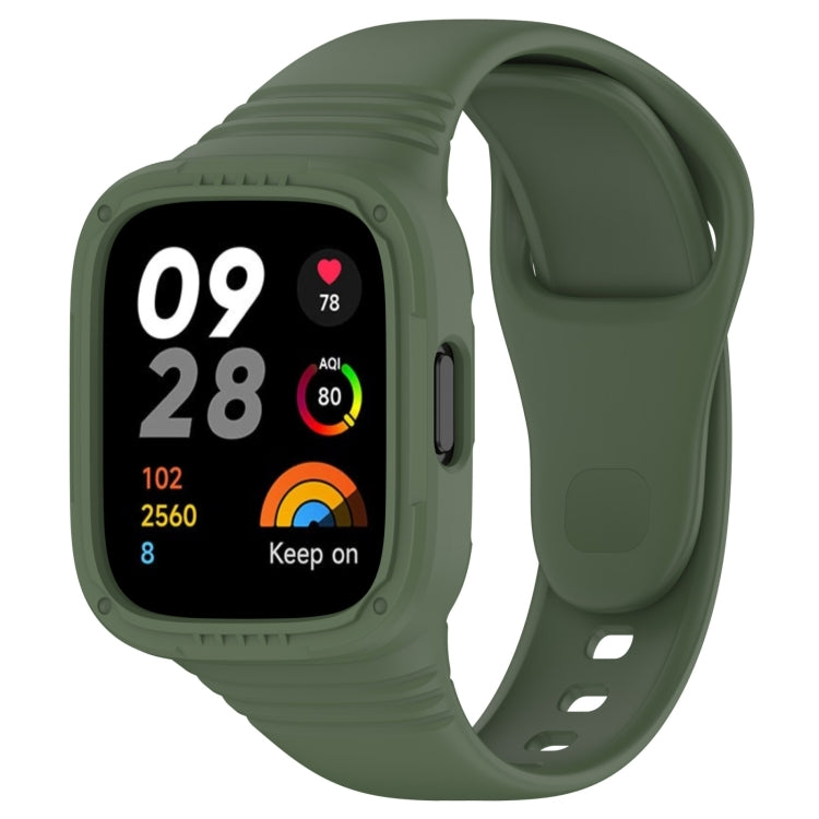 Integrated Fully Enclosed Silicone Watch Band, For Redmi Watch 3