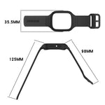 Integrated Fully Enclosed Silicone Watch Band, For Honor Watch 4