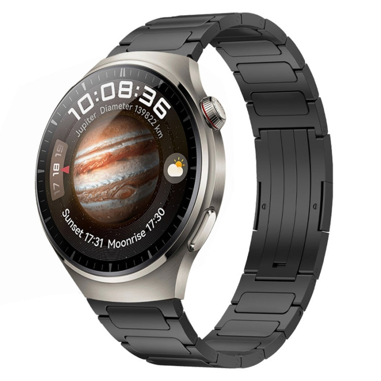 22mm I-Shaped Titanium Alloy Watch Band, For Huawei Watch 4 Pro, For Huawei Watch 4, For Huawei Watch Ultimate, For Honor Watch GS 3i, For Huawei Watch Buds, For Huawei Watch GT3 SE, For Huawei Watch 3 Pro New, For Huawei Watch GT3 Pro 46mm            ...