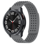 20mm Holes Breathable 3D Dots Silicone Watch Band, For Samsung Galaxy Watch 6 Classic 43mm, For Samsung Galaxy watch 5 Pro Golf Edition, For Samsung Galaxy watch 5 Golf Edition