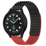 20mm Holes Breathable 3D Dots Silicone Watch Band, For Samsung Galaxy Watch 6 Classic 43mm, For Samsung Galaxy watch 5 Pro Golf Edition, For Samsung Galaxy watch 5 Golf Edition
