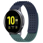 20mm Holes Breathable 3D Dots Silicone Watch Band, For Samsung  Galaxy Watch 4 Classic 42mm, For Samsung Galaxy Watch Active 2 44mm, For Samsung Galaxy Watch Active 2 40mm