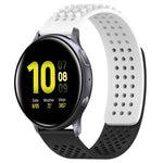 20mm Holes Breathable 3D Dots Silicone Watch Band, For Samsung  Galaxy Watch 4 Classic 42mm, For Samsung Galaxy Watch Active 2 44mm, For Samsung Galaxy Watch Active 2 40mm