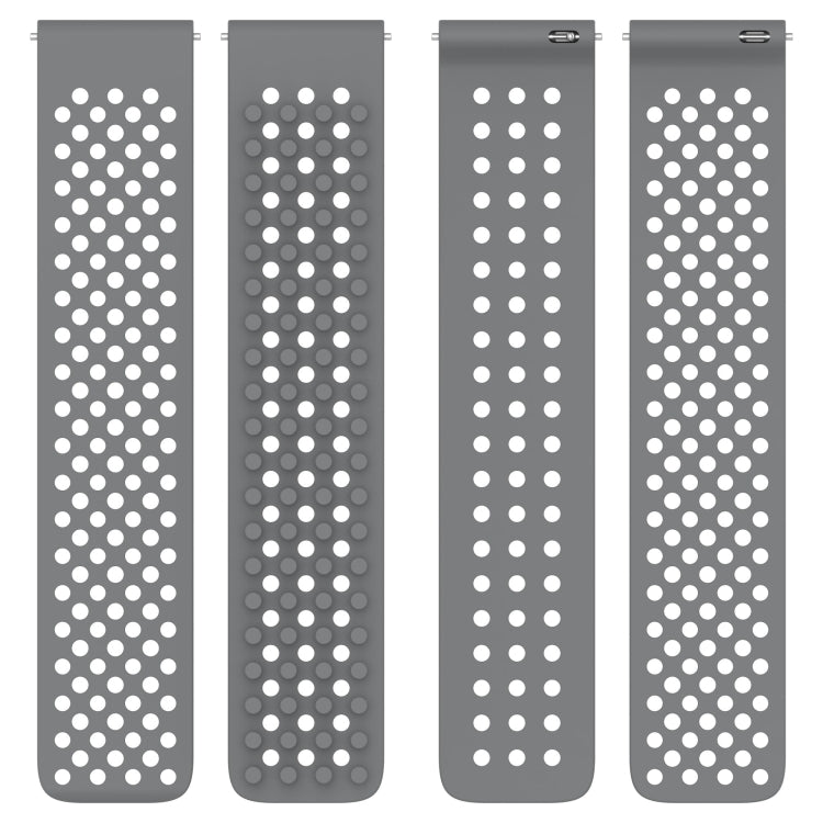 20mm Holes Breathable 3D Dots Silicone Watch Band, For Samsung Galaxy Watch 5  44mm, For Samsung Galaxy Watch 5 Pro  45mm, For Samsung Galaxy Watch 5  40mm