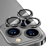 ENKAY Hat-Prince Glitter Rear Lens Aluminium Alloy Tempered Glass Film, For iPhone 17 Pro / 17 Pro Max, For iPhone 17, For iPhone Air, For iPhone 15 Pro / 15 Pro Max, For iPhone 15 / 15 Plus