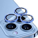 ENKAY Hat-Prince Glitter Rear Lens Aluminium Alloy Tempered Glass Film, For iPhone 17 Pro / 17 Pro Max, For iPhone 17, For iPhone Air, For iPhone 15 Pro / 15 Pro Max, For iPhone 15 / 15 Plus
