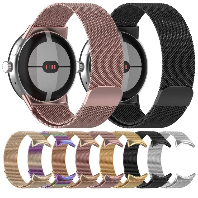 Milan Magnetic Steel Mesh Watch Band, For Google Pixel Watch 2