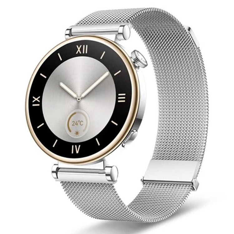 Milan Dual Mmagnetic Steel Mesh Watch Band, For Huawei Watch GT 4 41mm