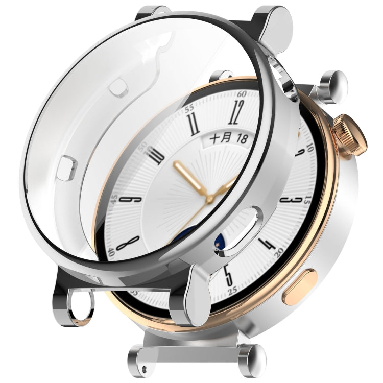 Full Coverage TPU Electroplated Watch Protective Case, For Huawei Watch GT4 46mm, For Huawei Watch GT4 41mm