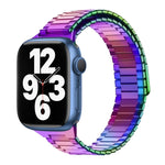 Bamboo Magnetic Stainless Steel Metal Watch Strap, For Apple Watch Series 8 41mm, For Apple Watch Series 8 45mm, For Apple Watch SE 2022 40mm, For Apple Watch SE 2022 44mm, For Apple Watch Series 7 41mm, For Apple Watch Series 7 45mm