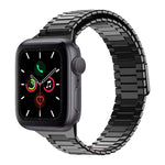 Bamboo Magnetic Stainless Steel Metal Watch Strap, For Apple Watch Series 6 40mm, For Apple Watch Series 6 44mm, For Apple Watch Series 5 44mm, For Apple Watch Series 5 40mm, For Apple Watch Series 4 44mm, For Apple Watch Series 4 40mm