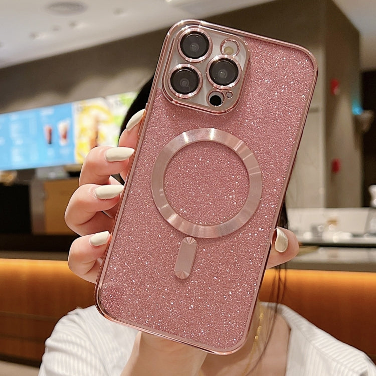 Glitter Electroplating MagSafe TPU Phone Case, For iPhone 13 Pro Max, For iPhone 13 Pro, For iPhone 13, For iPhone 12, For iPhone 12 Pro Max, For iPhone 12 Pro