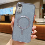 Glitter Electroplating MagSafe TPU Phone Case, For iPhone 11 Pro Max, For iPhone 11, For iPhone 11 Pro, For iPhone X / XS, For iPhone XR, For iPhone XS Max
