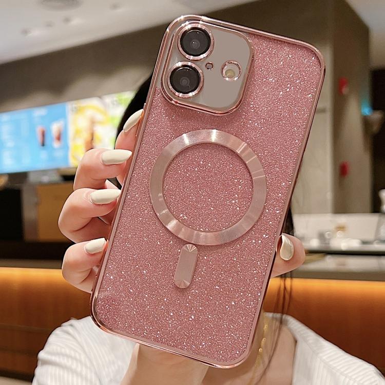 Glitter Electroplating MagSafe TPU Phone Case, For iPhone 17e / 16e, For iPhone 17 Pro Max, For iPhone 17 Pro, For iPhone 17, For iPhone Air, For iPhone 16 Pro Max