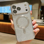 Glitter Electroplating MagSafe TPU Phone Case, For iPhone 17e / 16e, For iPhone 17 Pro Max, For iPhone 17 Pro, For iPhone 17, For iPhone Air, For iPhone 16 Pro Max