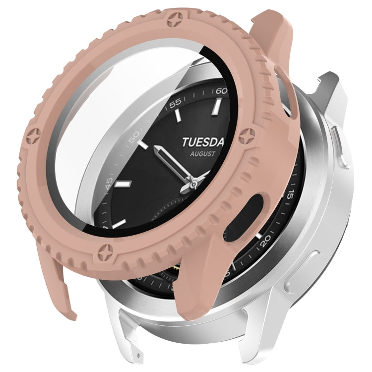 PC + Tempered Film Integrated Watch Protective Case, For Xiaomi Watch S3