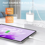 PD35W USB-C / Type-C Port Charger with 1m Type-C to Type-C Data Cable, EU Plug, EU Plug + Type-C Cable