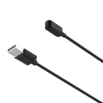 For Samsung Galaxy Fit 3 SM-R390 Watch Magnetic Charging Cable, Length: 1m, Black, White
