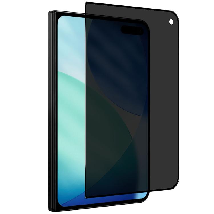NORTHJO A++ 28 Degree Privacy Full Glue Silk Printing Tempered Glass Film, For iPhone Duo Outer Screen, For iPhone 18 Pro, For iPhone 18 Pro Max, For iPhone 17 Pro Max, For iPhone 17 Pro, For iPhone 17, For iPhone Air, For iPhone 16 Pro Max            ...
