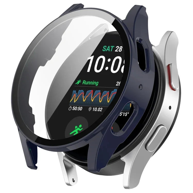 Tempered Film Integrated Waterproof PC Watch Protective Cover, For Samsung Galaxy Watch Ultra 47mm / Ultra 2025, For Samsung Galaxy Watch 7 44mm, For Samsung Galaxy Watch 7 40mm